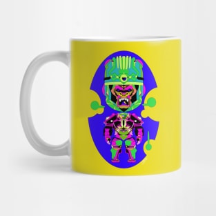 sisimite ecopop ape gorilla art in kaiju mecha robot suit Mug